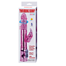 Vibrador BAILE ROTATIONS Throbbing Bunny med roterende spiss