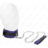 Nekskjede KINK COLLAR & GAG med belte 105 cm