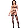 Lingeriesett CHILIROSE CR 4837 Leopardmønster