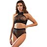 Lingeri SUBBLIME SETS FISHNET SET MED RHINESTONES