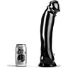 ALL BLACK 33 cm Rett PVC Dildo