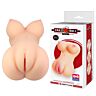 Masturbator CRAZY BULL - Realistisk design med rumpe og vagina