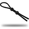 Cock Ring OHMAMA FETISH CORD-COCK OG TESTIKK RING 2
