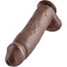 Dildo KING COCK 30.48 CM med sugebase