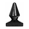 Anal Plug ALL BLACK 18,5 CM med konisk form