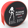 Fixeringsbånd DARKNESS ADHESIVE RED BONDAGE TAPE 15M