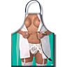 Diablo Picante Kvinne Sykepleierforkle med Morsomme og Erotiske Design