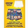 Boxers Diablo Picante Small Size Butts med morsomt design