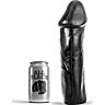 ALL BLACK 28cm Solid Skaft Dildo