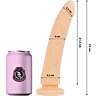 Dildo DELTACLUB 23 cm med medisinsk silikon