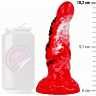 Dildo EPIC Agnis Crimson Fire med ergonomisk form