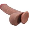 Dildo Pretty Love Sliding Skin 23.4 cm med sugekop