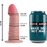 Dildo ROCK ARMY Dual Density Tiger 14 cm