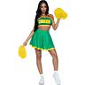 Kostyme Cheerleader Leg Avenue M/L med pom poms