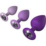 Anal Plugg Sett FANTASY FOR HER - VIOLET ANAL PLUG SET 3
