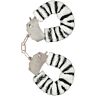 Kjøretøy TOYJOY FURRY FUN CUFFS BONDAGE zebra