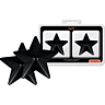 Nippelbeskyttelse Coquette Accessories Black Stars