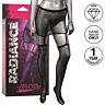Strømpebukser CALEXOTICS Radiance Garter med mesh-design