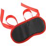 Helmaske OHMAMA BLACK FETISH RED EDGES