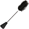 Bondage DARKNESS BLACK LOVE FEATHER WHIP 56 CM