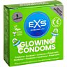 Kondom EXS GLOWN IN THE DARK med fluorescerende effekt