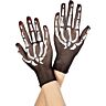 Guantes Music Legs med skjelettdesign