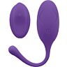 Egg Vibrator S Pleasures Velvet med 15 vibrasjonsmoduser