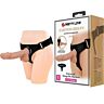 Harness Truser Pretty Love Jerry med 21,8 cm Realistisk Dildo