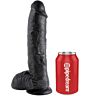 Dildo King Cock 25.4 cm med detaljer