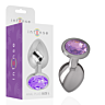 Anal Plugg INTENSE - Aluminium med diamant