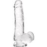 Dildo S Pleasures Transparent med realistisk følelse