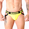 Jockstrap MACHO UNDERWEAR MX25A med åpen bakdel