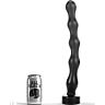 Analperler ALL BLACK 41,5 CM med variert stimulering