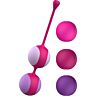 Vibrator Liebe Kewos Cerise/Candy Violet med 15 moduser