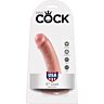 Dildo KING COCK 6 - 15,2 cm realistisk