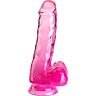 Realistisk penis KING COCK 13.5 cm med sugekopp