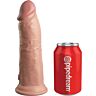 Dildo KING COCK Elite 20.3 cm med vibrasjon