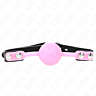 Mordase KINK COLLAR & GAG Luminous Silicone Ball 4 cm