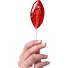 Søtsaker SECRETPLAY Lollipop Vagina Jordbær