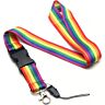 Nøkkelring PRIDE med regnbueflagget