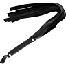 BDSM Peitsje DARKNESS BLACK BONDAGE WHIP 51 CM