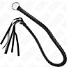 BDSM Pisk KINK Snake Whip 65 cm med svart håndtak