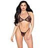 Top og G-streng Leg Avenue 86147 med strass