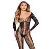 Bodystocking Leg Avenue 89369 med blonder