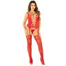 Lingeri sett Leg Avenue Camisole og Strømper
