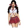Kostyme Disfraz Miss Colegiala med sexy design