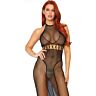 Spicy Lingerie Leg Avenue Halter Dobbelt Nett Kjole