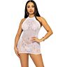 Spicy Lingerie Leg Avenue Rhinestone Halter Mini Dress