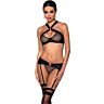Lingerie Passion Woman Amanda økologisk lærsett S/M