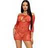 Spicy Lingerie Leg Avenue Heart Net Mini Dress